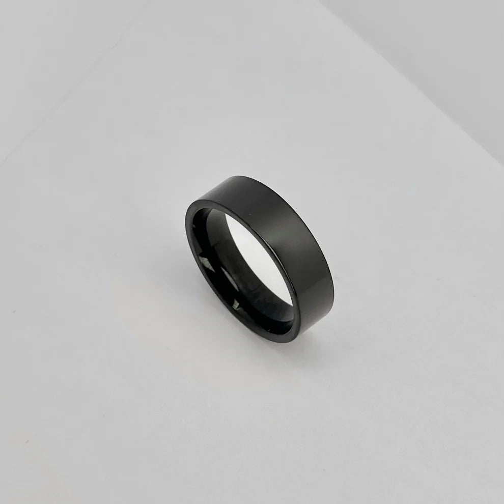 Stainless Steel 6 mm Band Ring