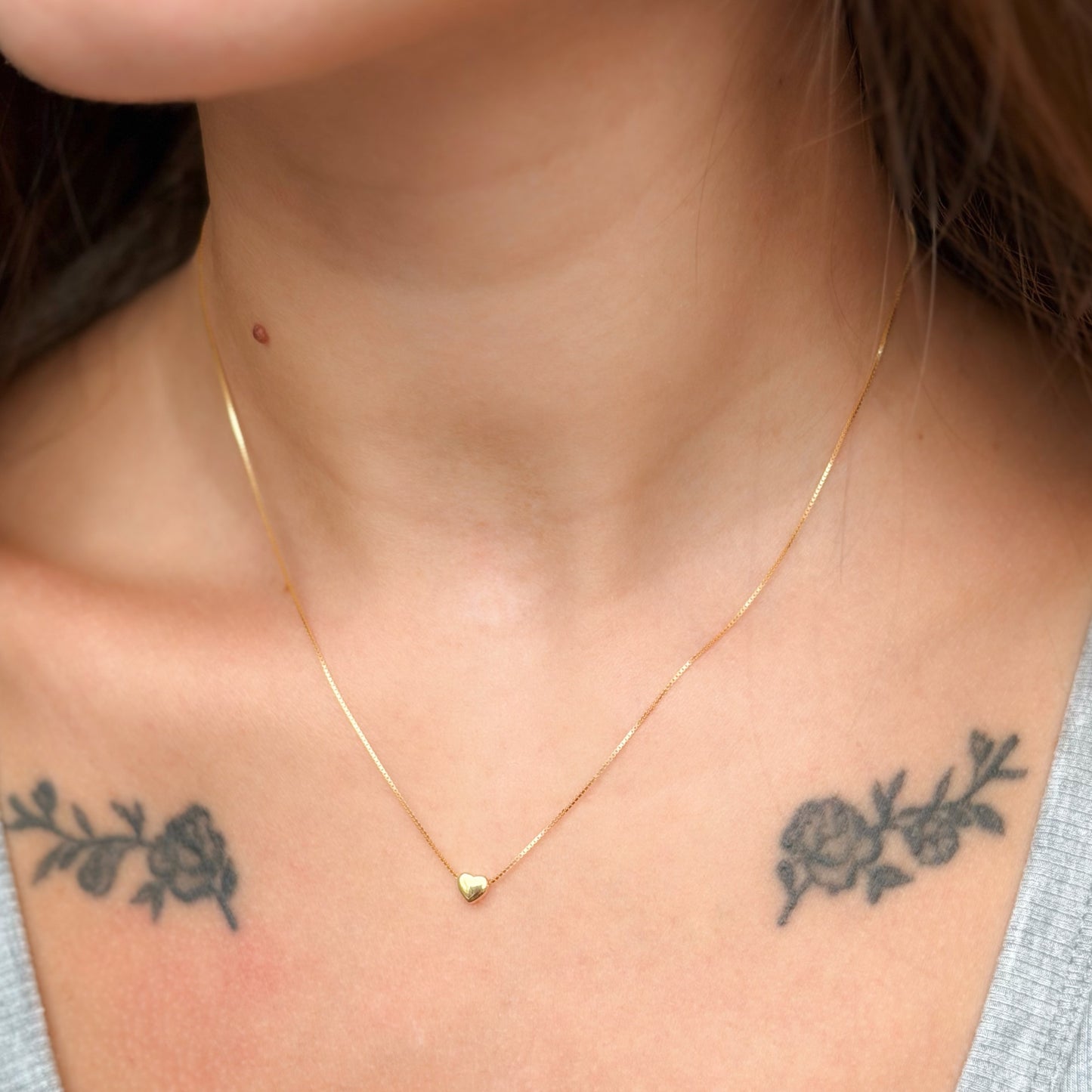 Sterling Silver Heart Necklace