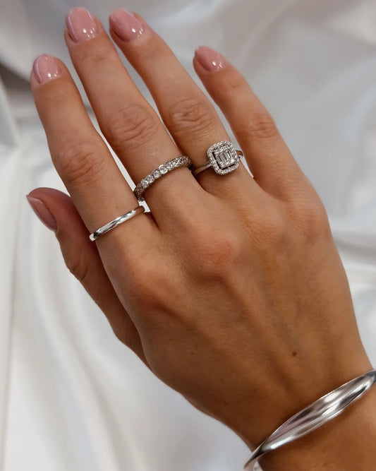 Sterling Silver 2 mm Band Ring