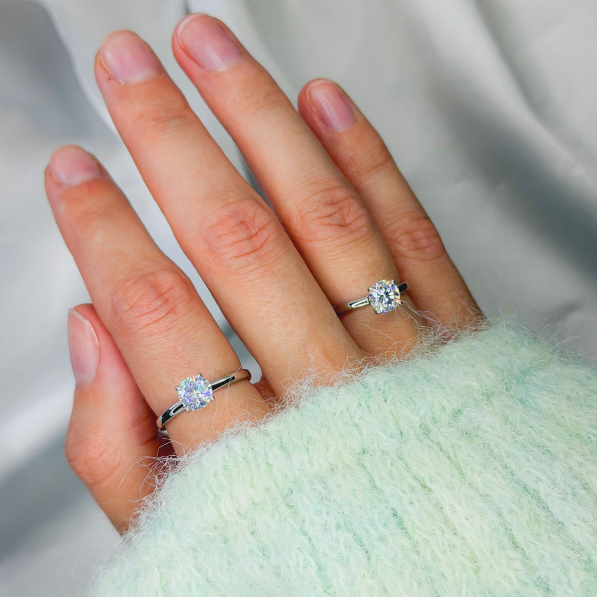 Sterling Silver Éclat Ring