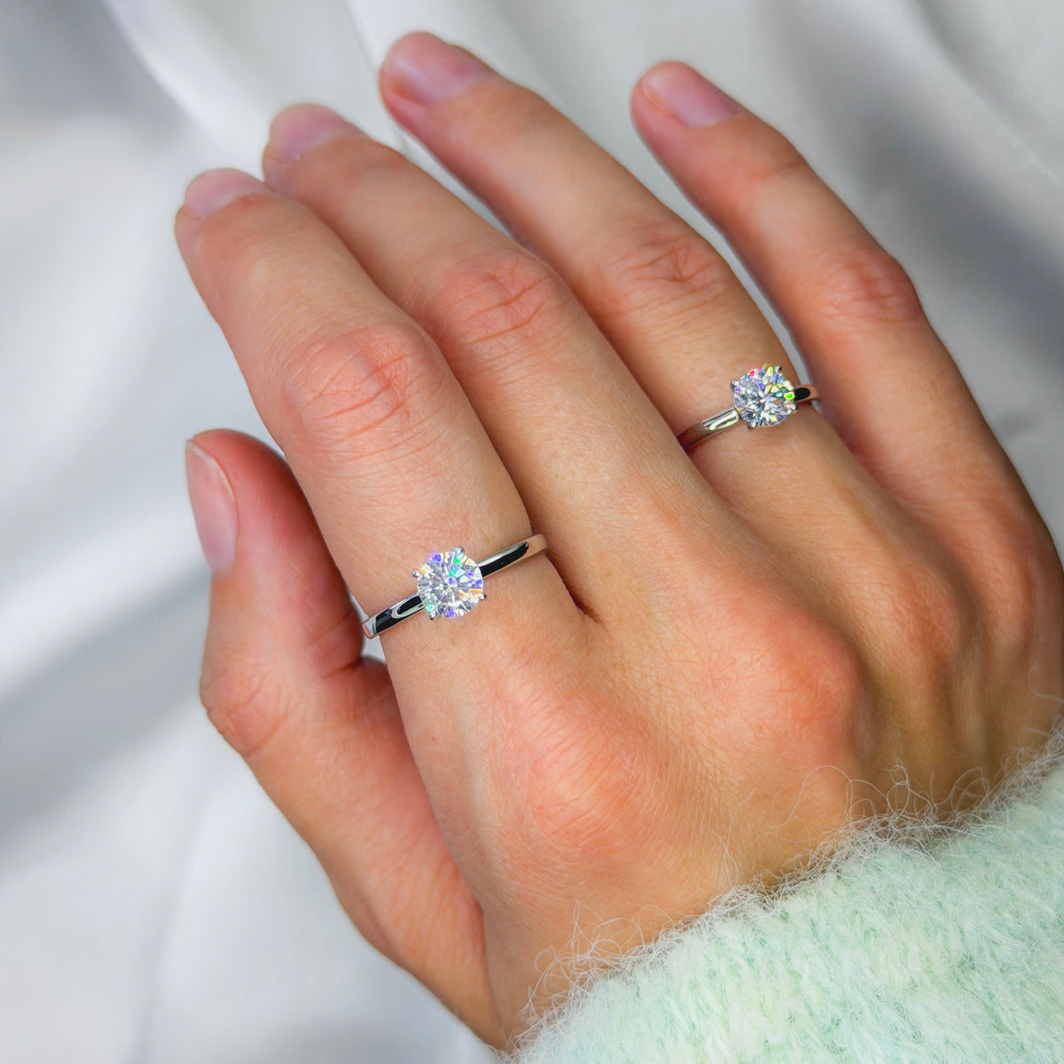 Sterling Silver Éclat Ring