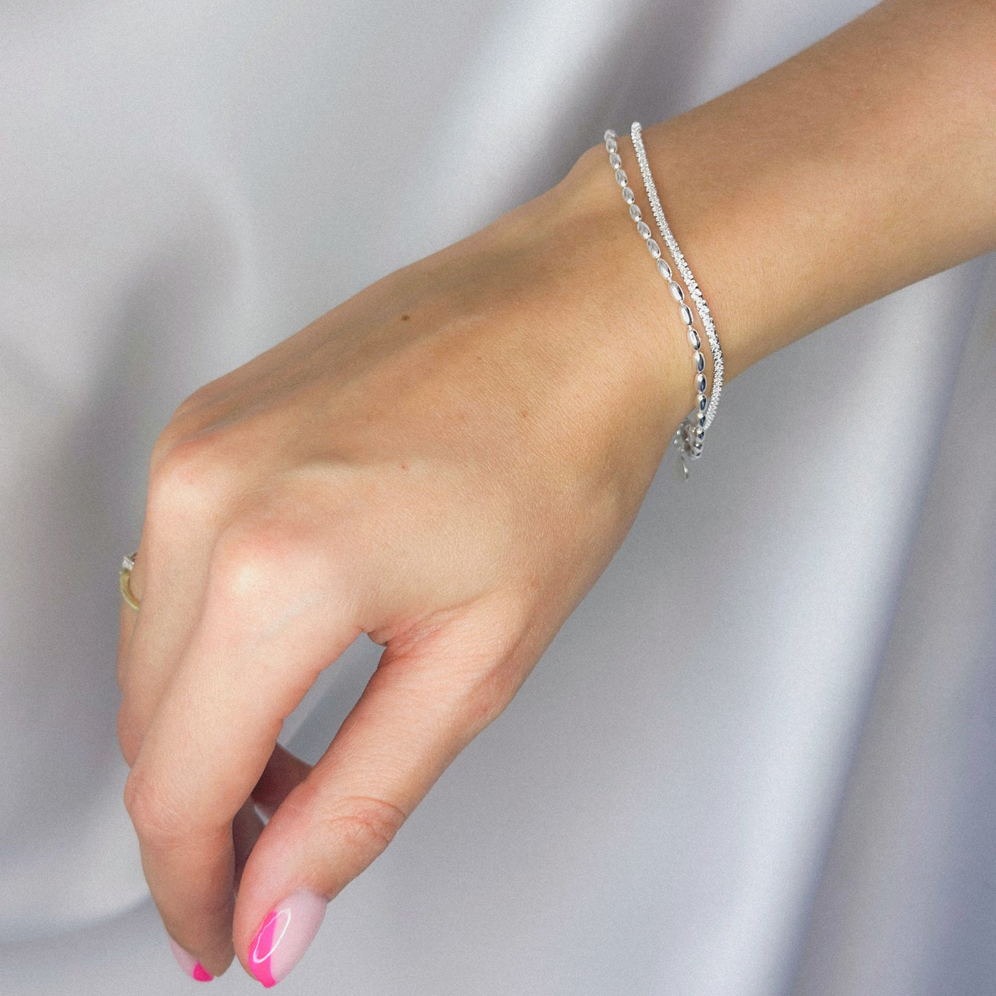 Riko  Silver Bracelet