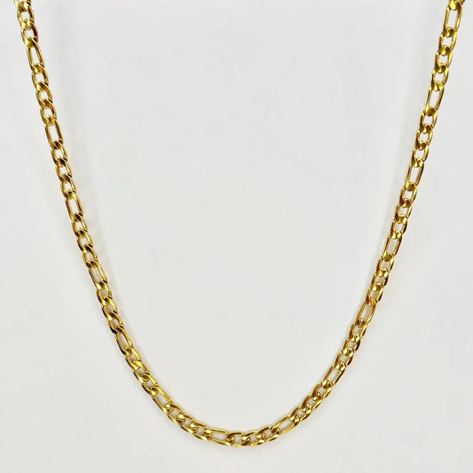 Stainless Steel 5 mm Figaro Chain