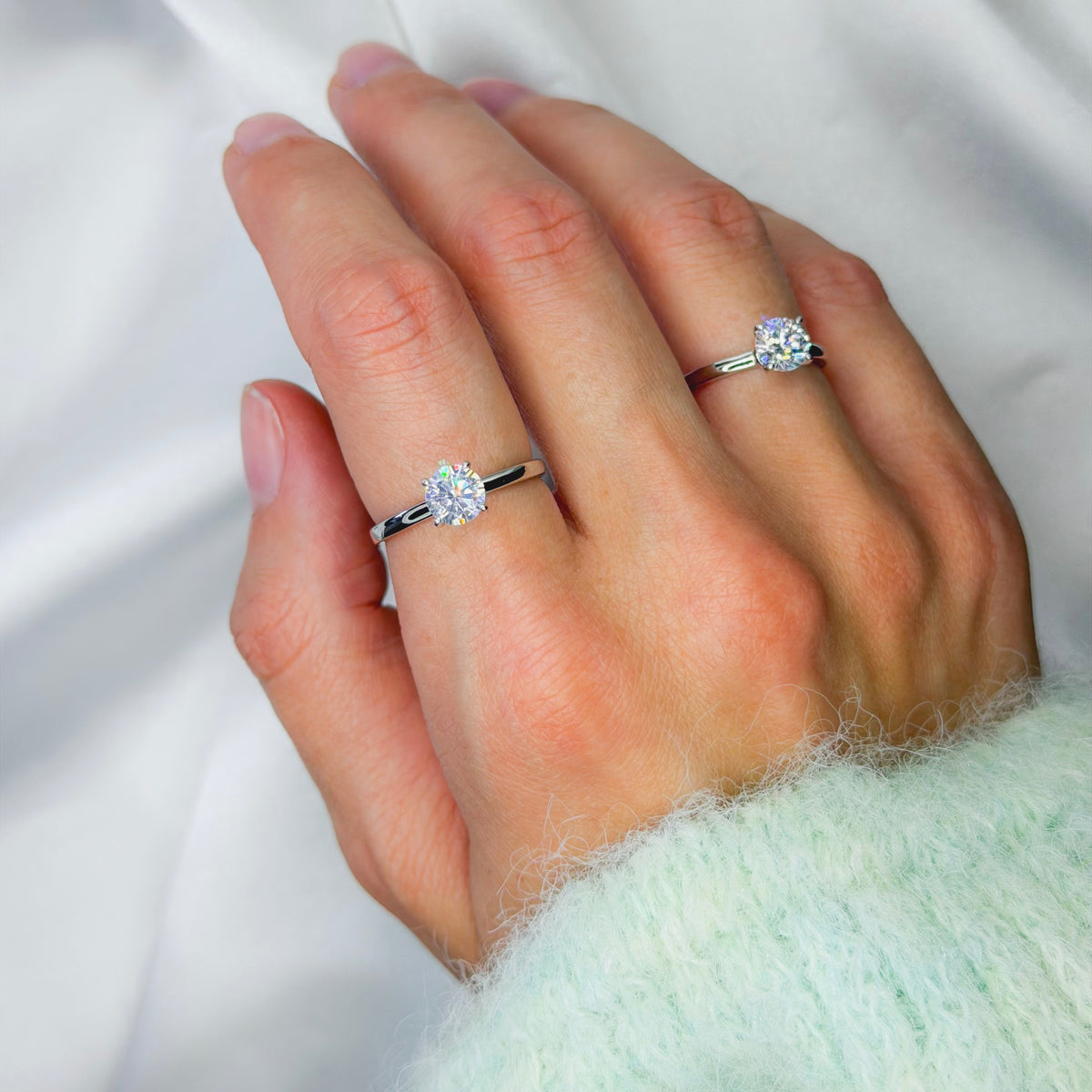 Sterling Silver Éclat Ring