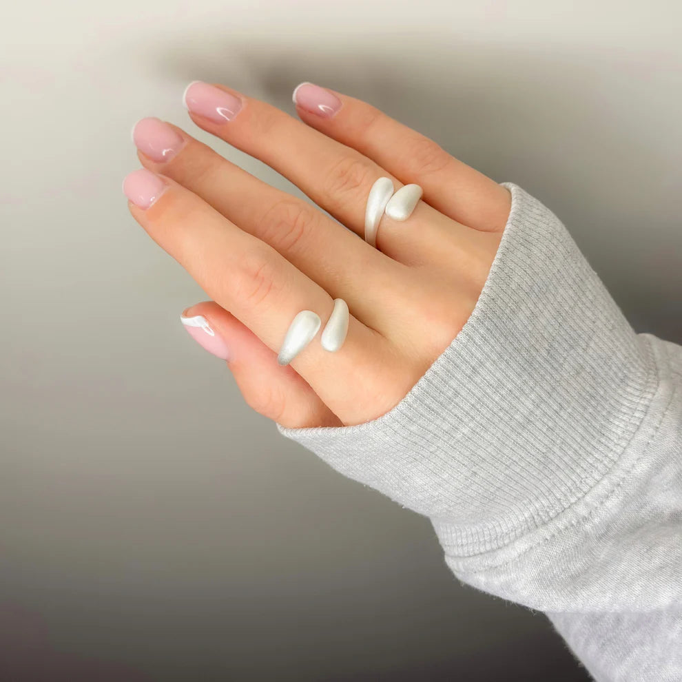 Sterling Silver Matte Ring