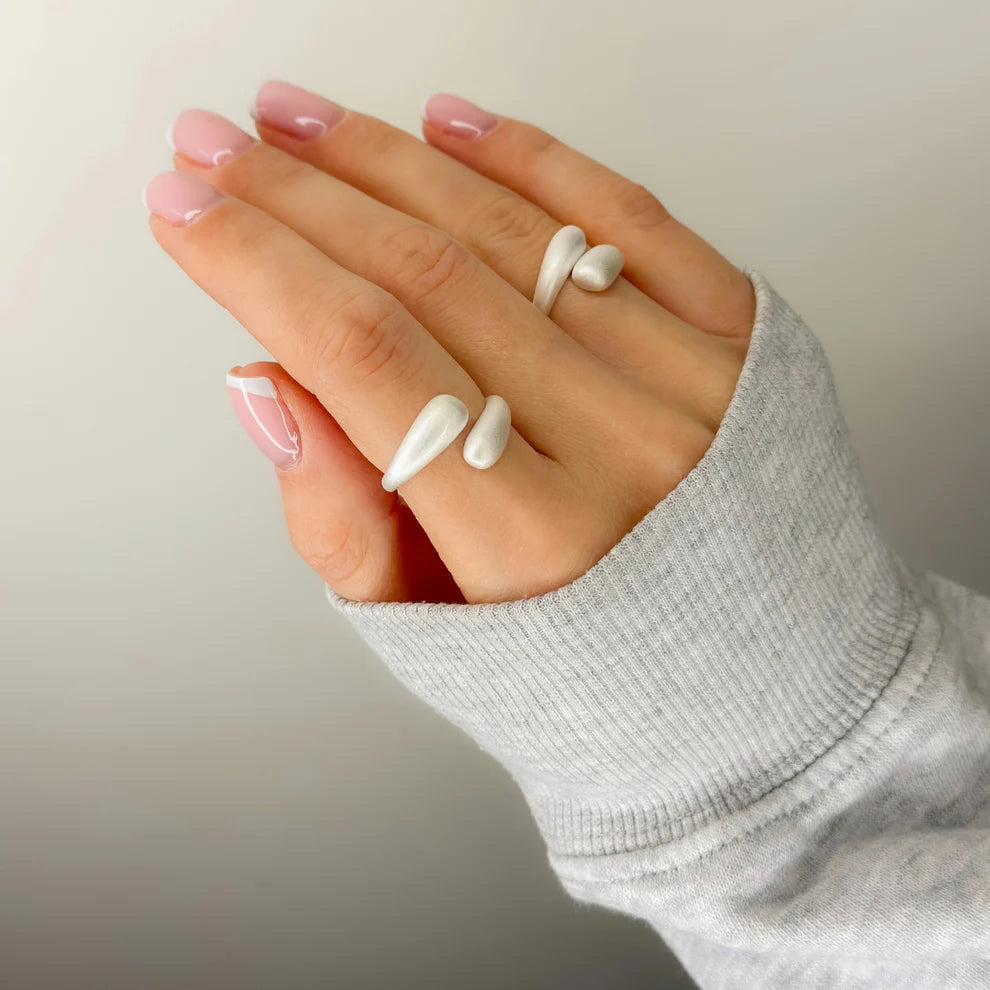 Sterling Silver Matte Ring