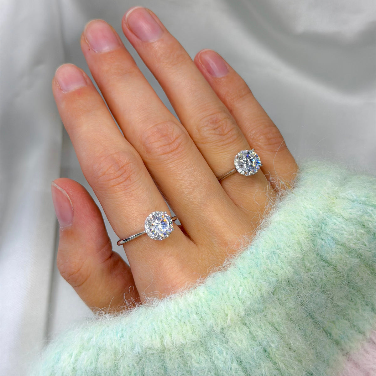 Sterling Silver Soleste Ring