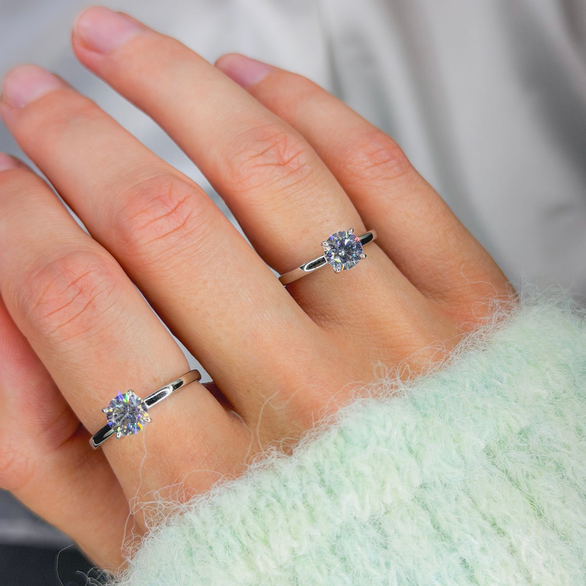 Sterling Silver Éclat Ring