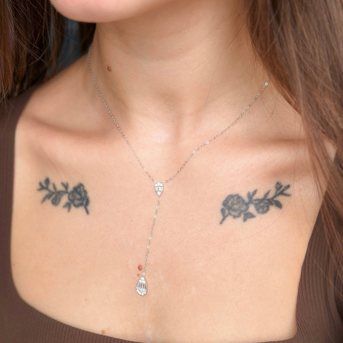 Sterling Silver Elara Necklace