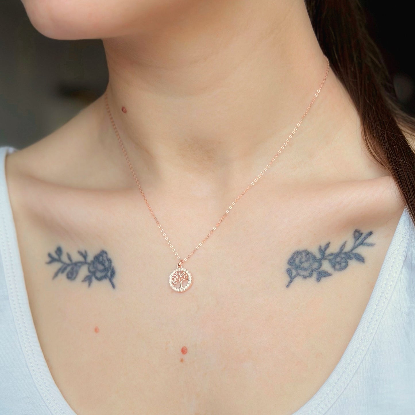 Sterling Silver Tree of Life Necklace