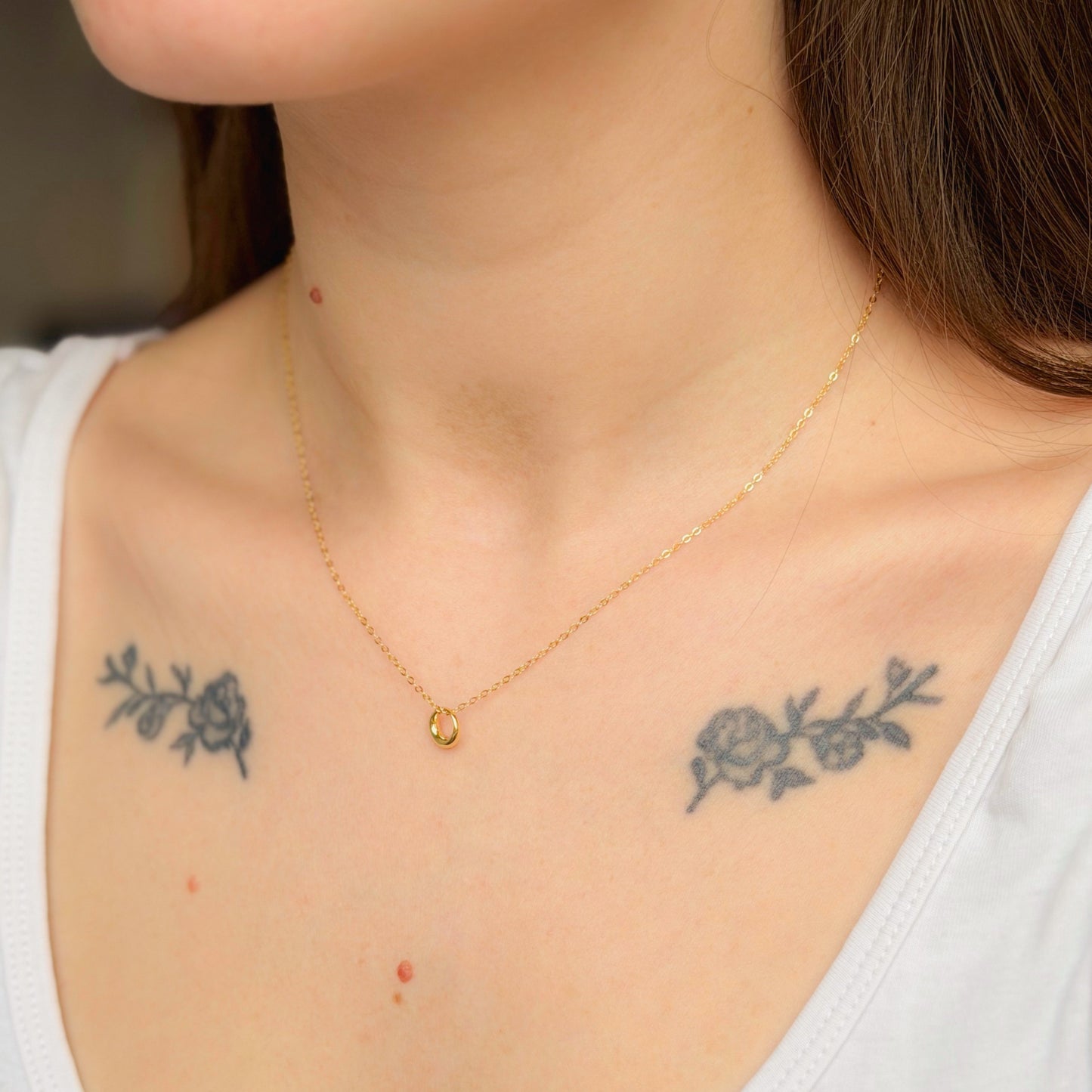 Sterling Silver Ring Necklace