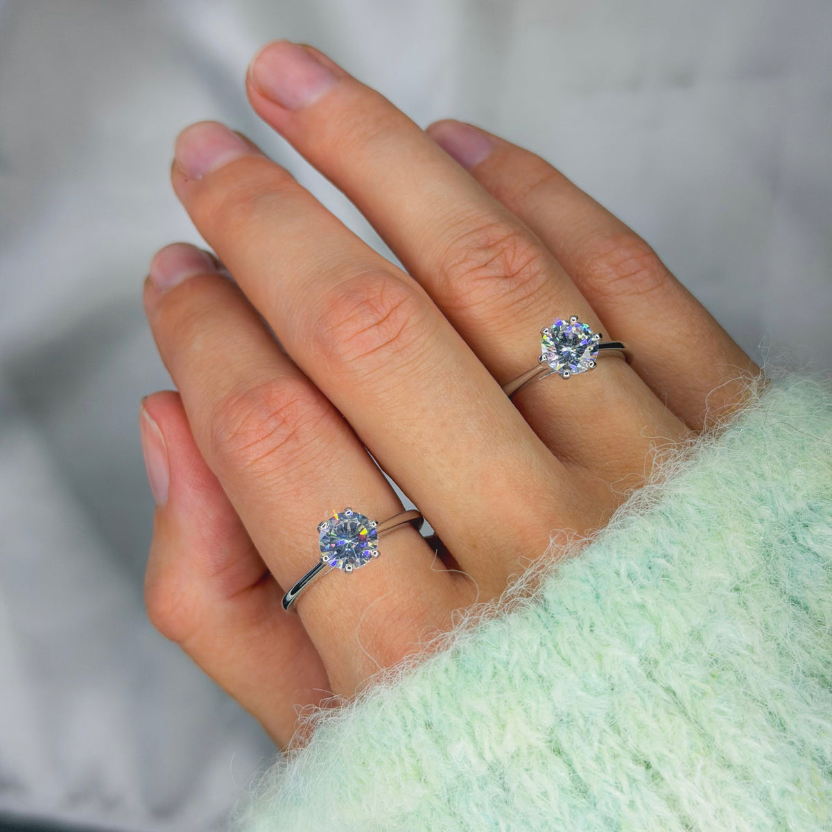 Sterling Silver Éternelle Ring