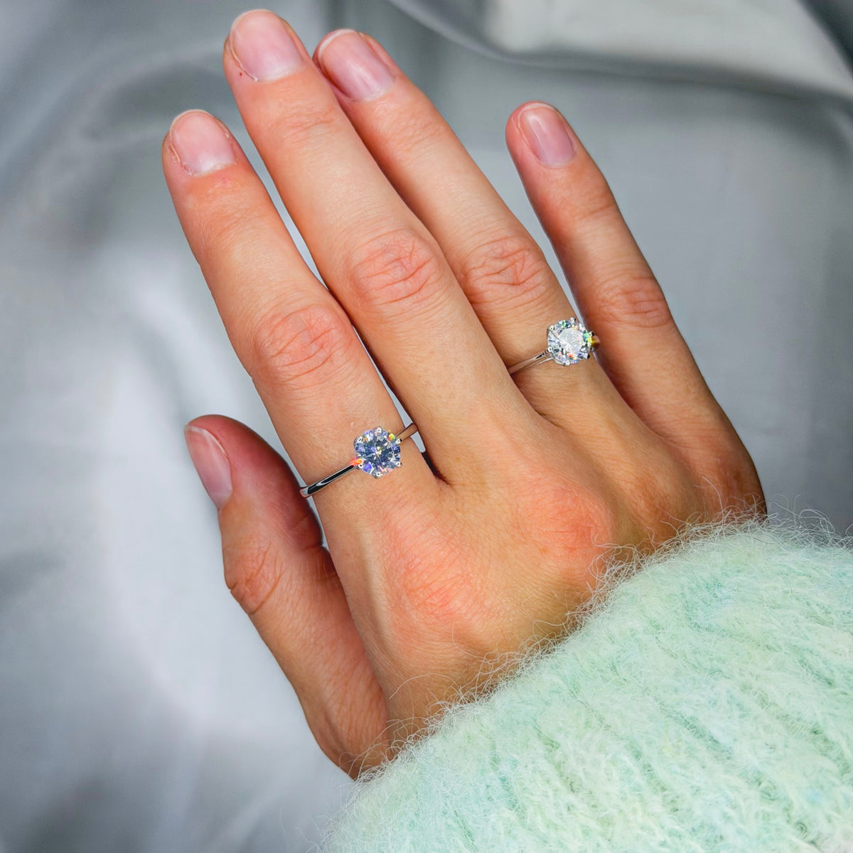 Sterling Silver Éternelle Ring