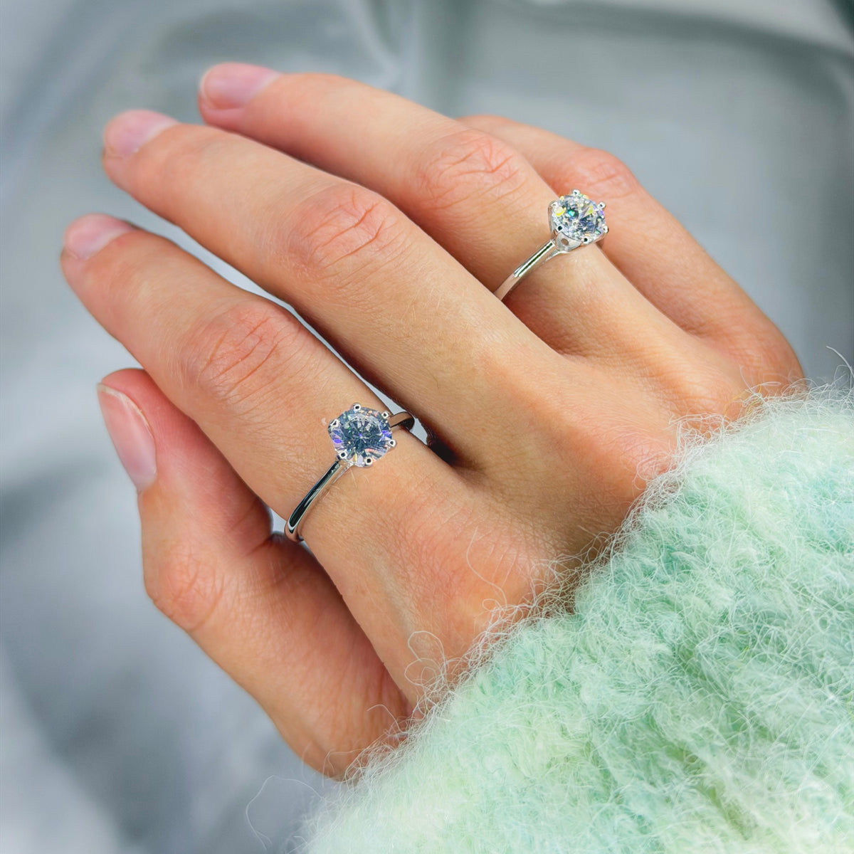 Sterling Silver Éternelle Ring