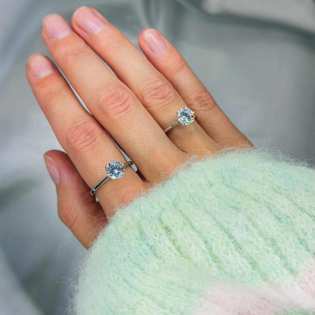 Sterling Silver Éternelle Ring