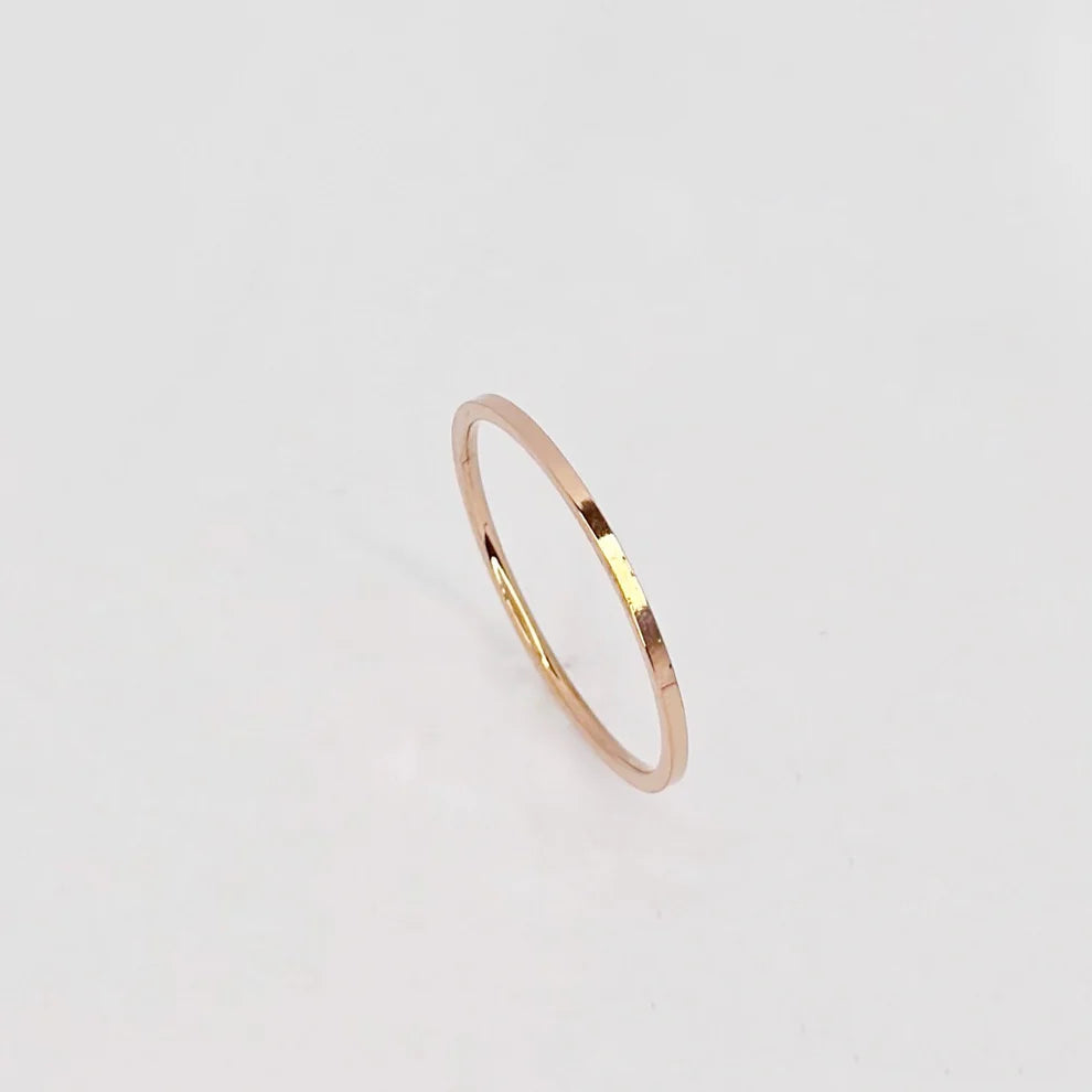 Stainless Steel 1 mm Band Ring
