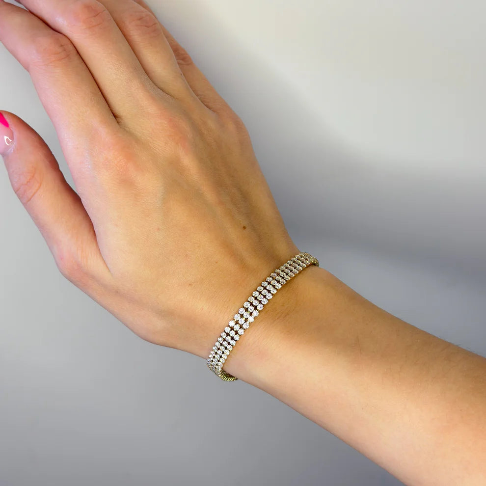 Stainless Steel Tennis Bracelet