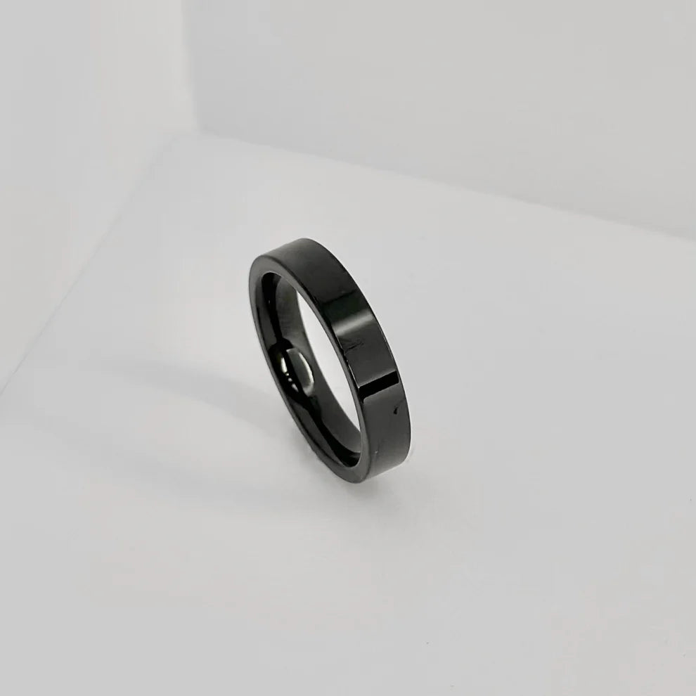 Stainless Steel 4 mm Band Ring