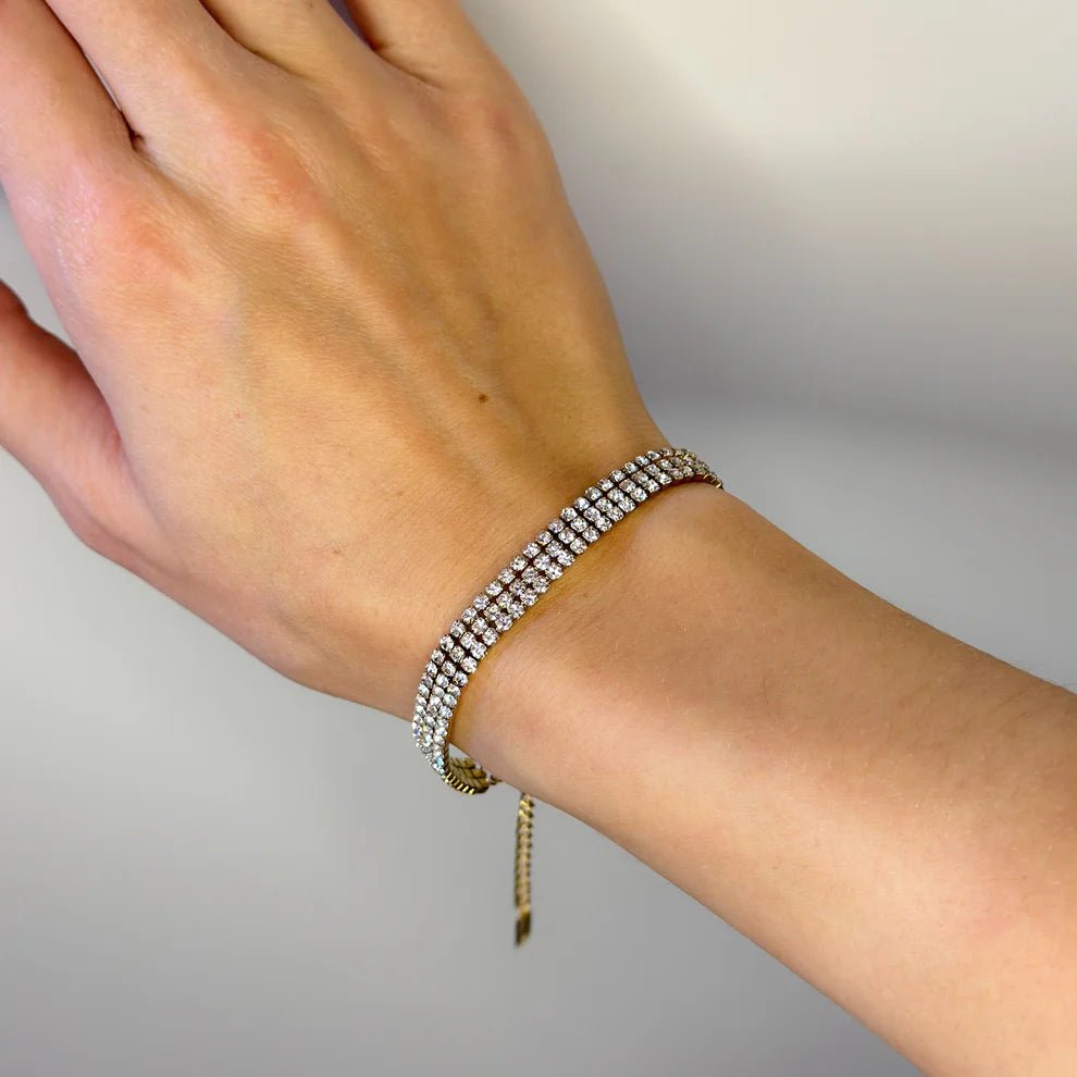 Stainless Steel Tennis Bracelet