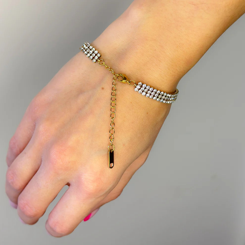 Stainless Steel Tennis Bracelet