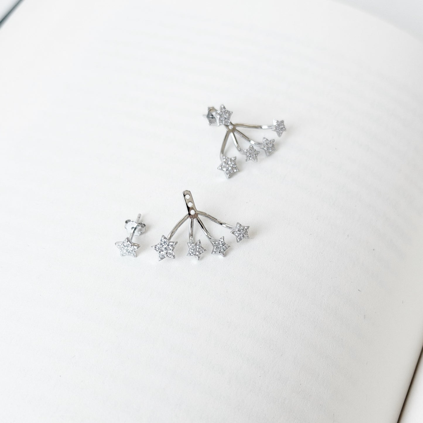 Sterling Silver Star Earrings
