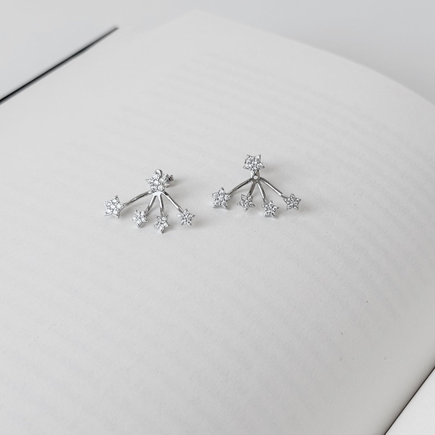 Sterling Silver Star Earrings