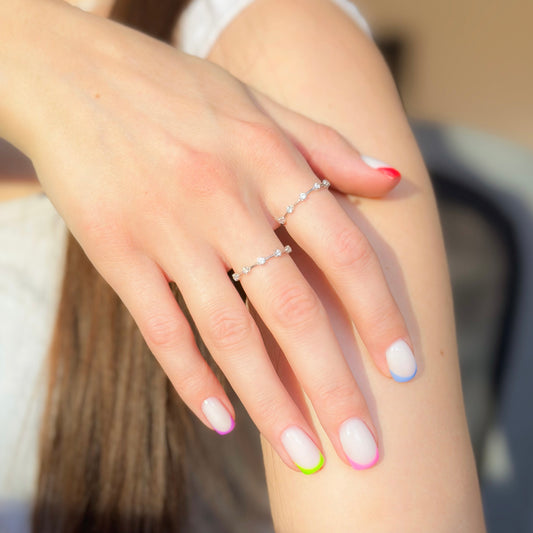 Sterling Silver CZ Ring