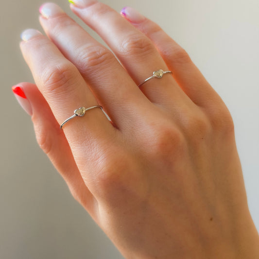 Sterling Silver Heart Ring