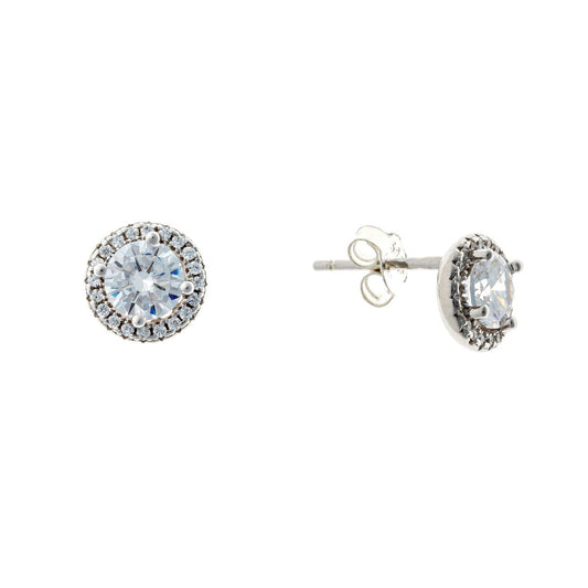 Pendientes Soleste de plata de ley